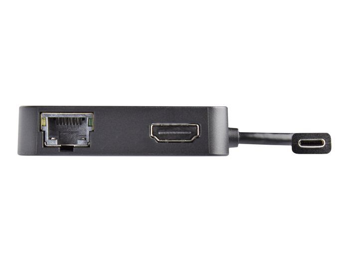 Adaptateur Multiport USB-C - STARTECH - HDMI 4K - GbE - USB 3.0 - Noir