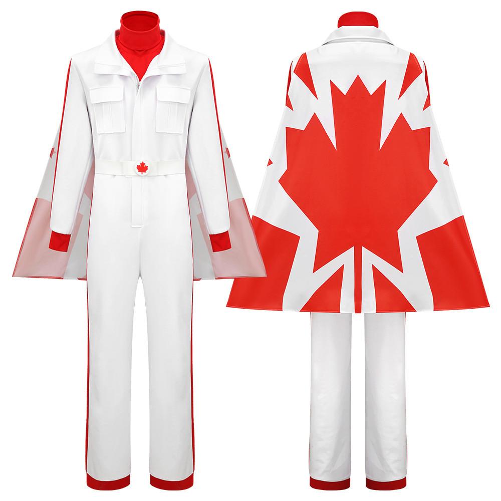 Toy Story Duke Caboom Cosplay Costume For Kids Halloween Stage Play With Polyester Fabric