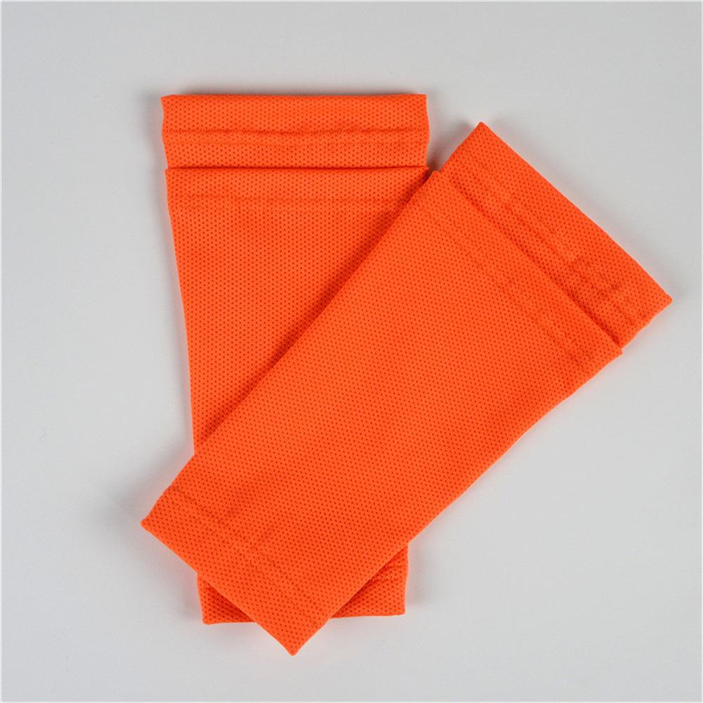 Mesh Breathable Football Leggings Sock Cover Insert Type Adult Children Double-layer Pocket Type Soft Leg Socks