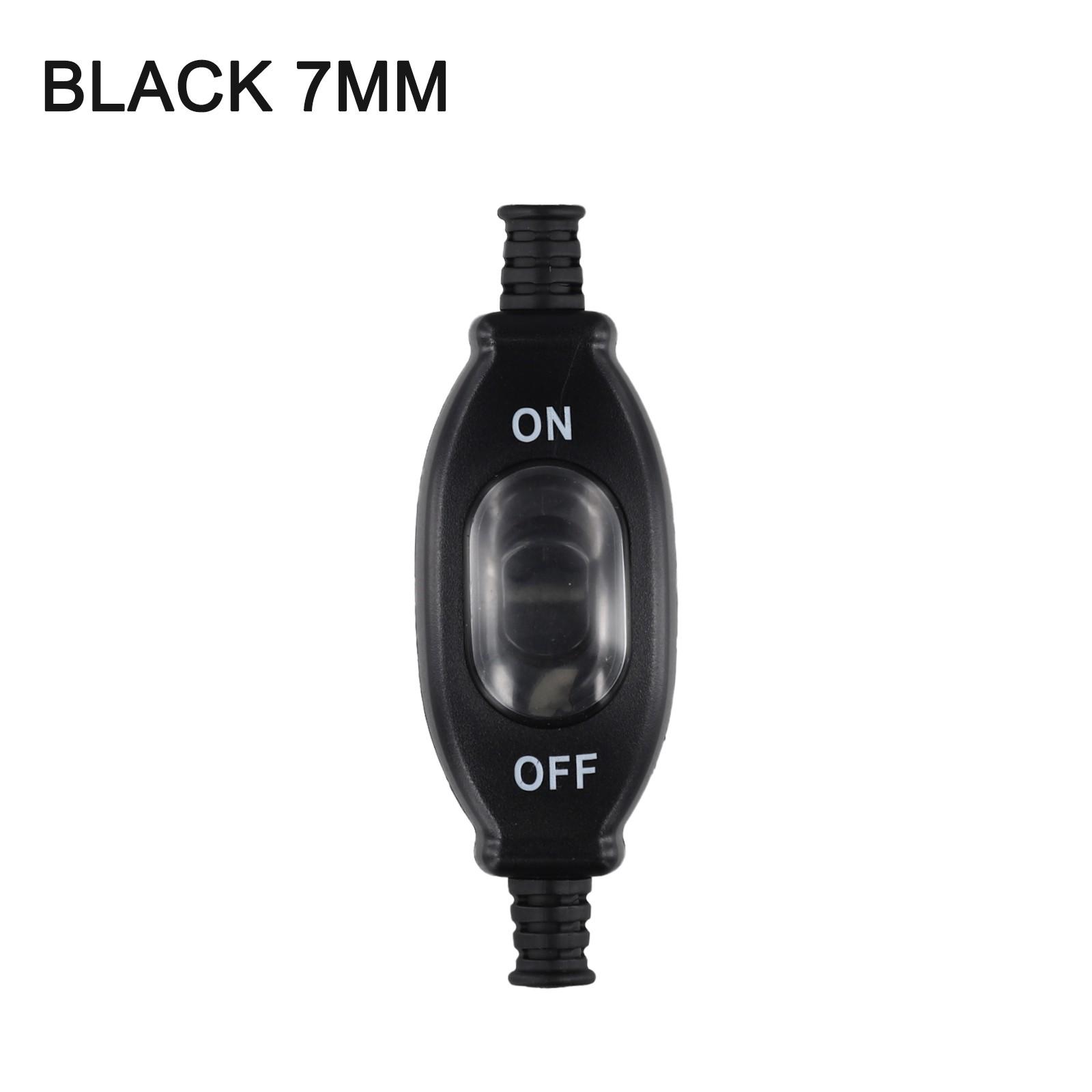 

Waterproof And Dust Proof Double Cut Switch Dustproof Black 7mm