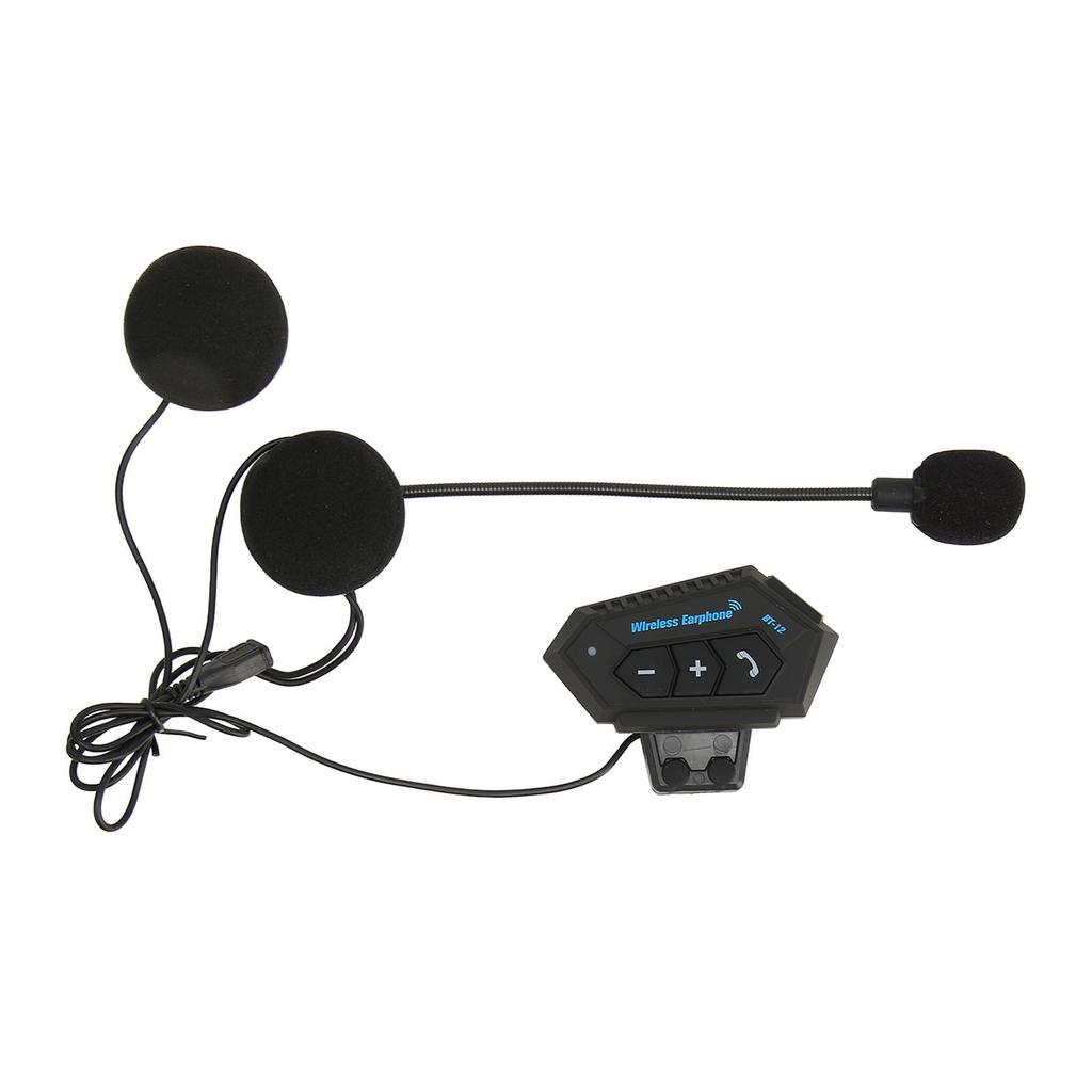 Motorcycle Helmet Bluetooth Headset Adjustable Volume Noise Reduction IP67 Waterproof Helmet Bluetoo