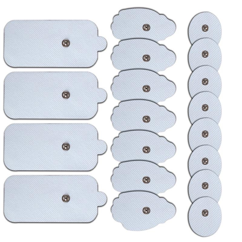 Buckle Electrode Physiotherapy Massage Pads - Non-woven Gel Health Care Accessories