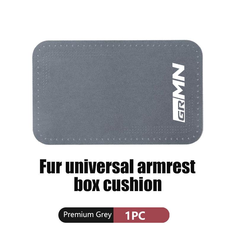 For S1 Car Armrest Box Pad Suede Auto Armrest Mat Car Accessories GRsport Yaris Corolla Rav4 CHR Auris Cruiser Highlander JH0