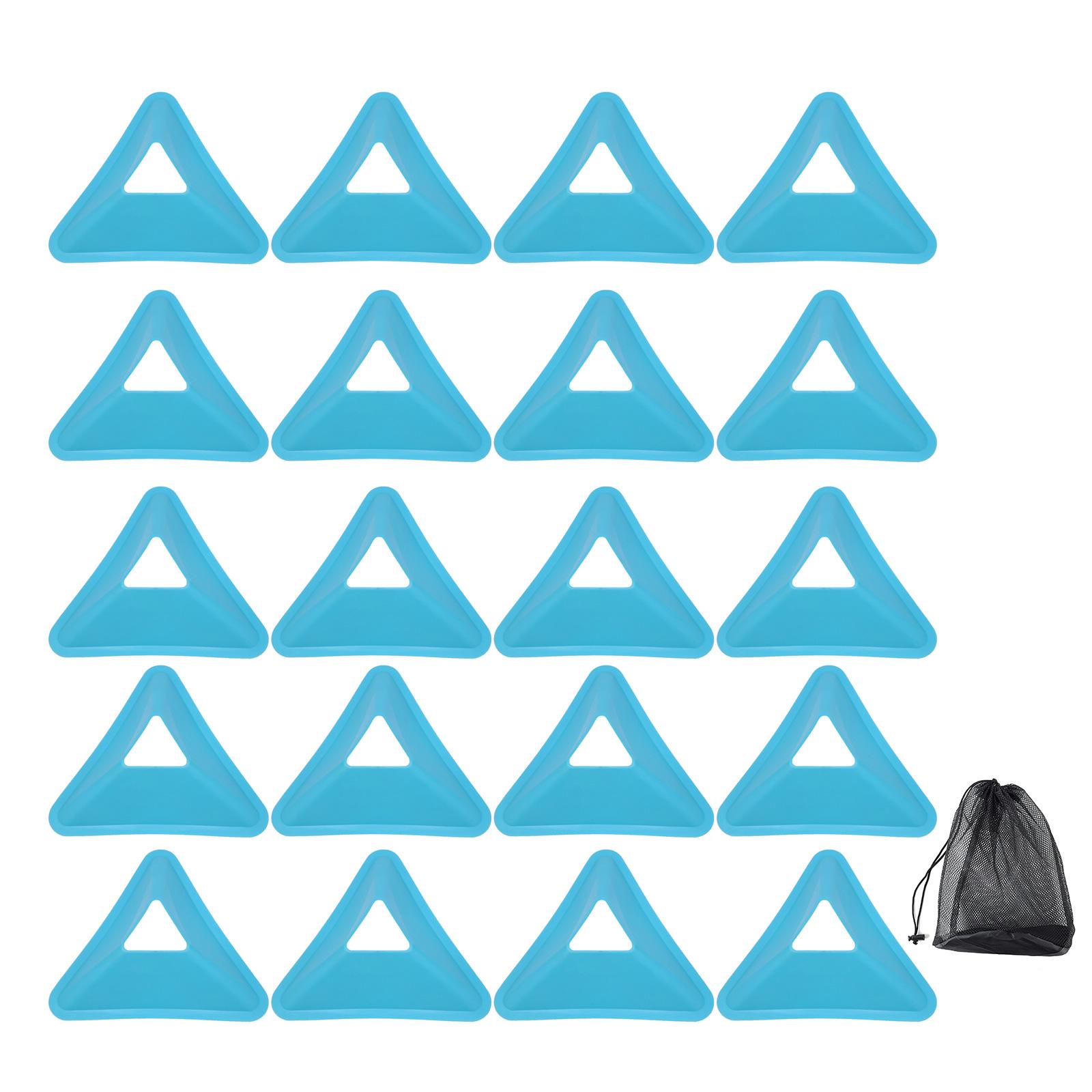 

Football Cones Disc Cones Soccer Agility Cones Sports Training Cones Multicolor Field Marker Plastic Cones with Holder