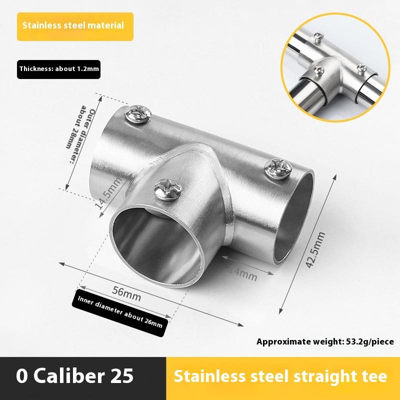 1 kus Oceánová jachta Dok Markýza Trubkové příslušenství Nerezová trubka Potrubní konektor Lodní madlo Zábradlí Kování T-kus Koleno