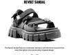REVOLT SANDAL MONO Sandalen SCHWARZ cm [Palladium] Damen (008) 25,0