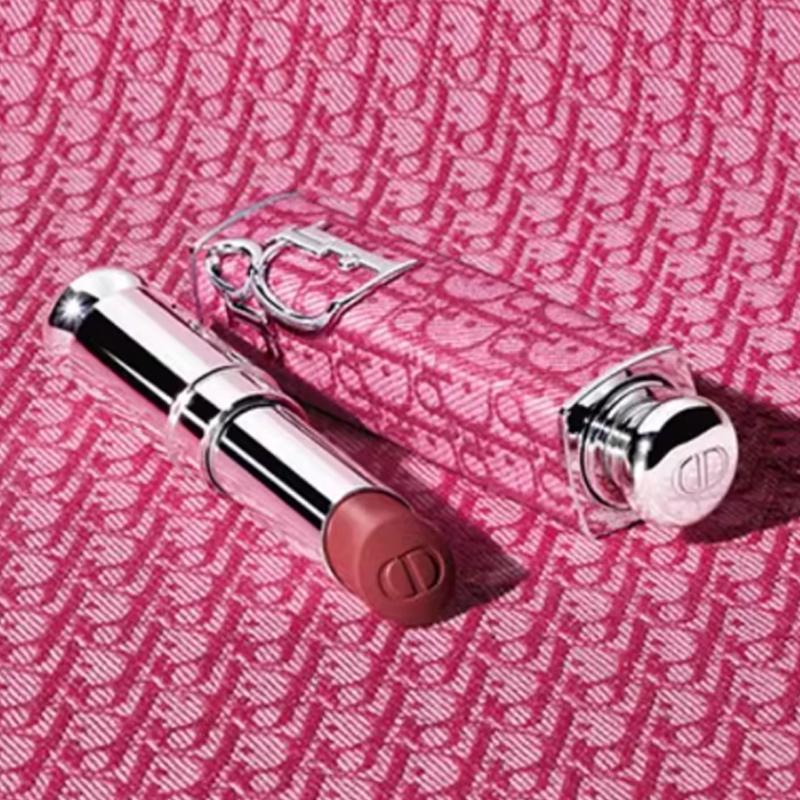 Dior Addict With Magenta Case, Enchanting Lipstick Lip Gloss Classic Fuchsia Print Edition Cream Moisturizing