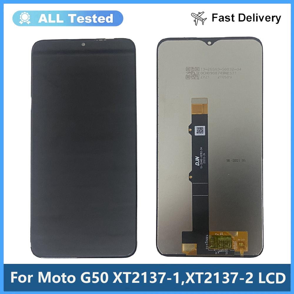

LCD Screen and Digitizer Full Assembly For Moto G50 XT2137-1, XT2137-2