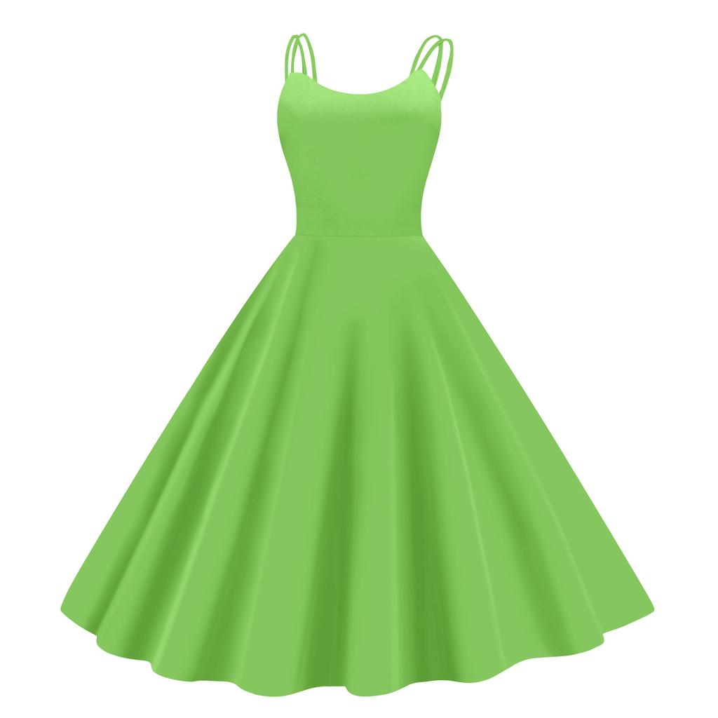 Mote for barn avslappet sexy off-shoulder punk retro kjole