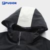 FILA FUSION Men's Color-block Hooded Down Jacket 2-Piece Set