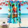 Stumble Guys Sprint  Print Beach Towel, Large Soft Quick Dry Towel for Beach Camping Swimming