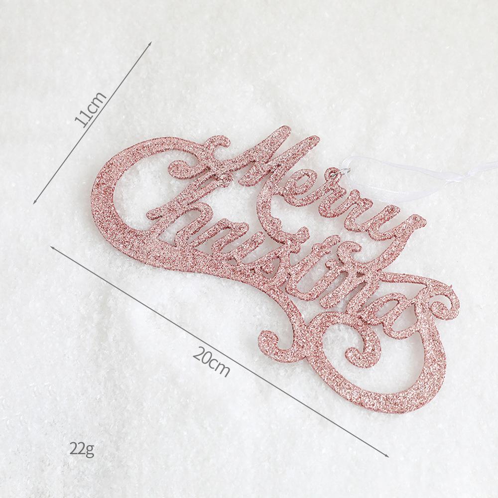 Christmas Tree Ornaments Pink Foam Ball Bow Tree Top Star Xmas Tree Hangings Pendant Party Decorations Supplies 2025 New Year