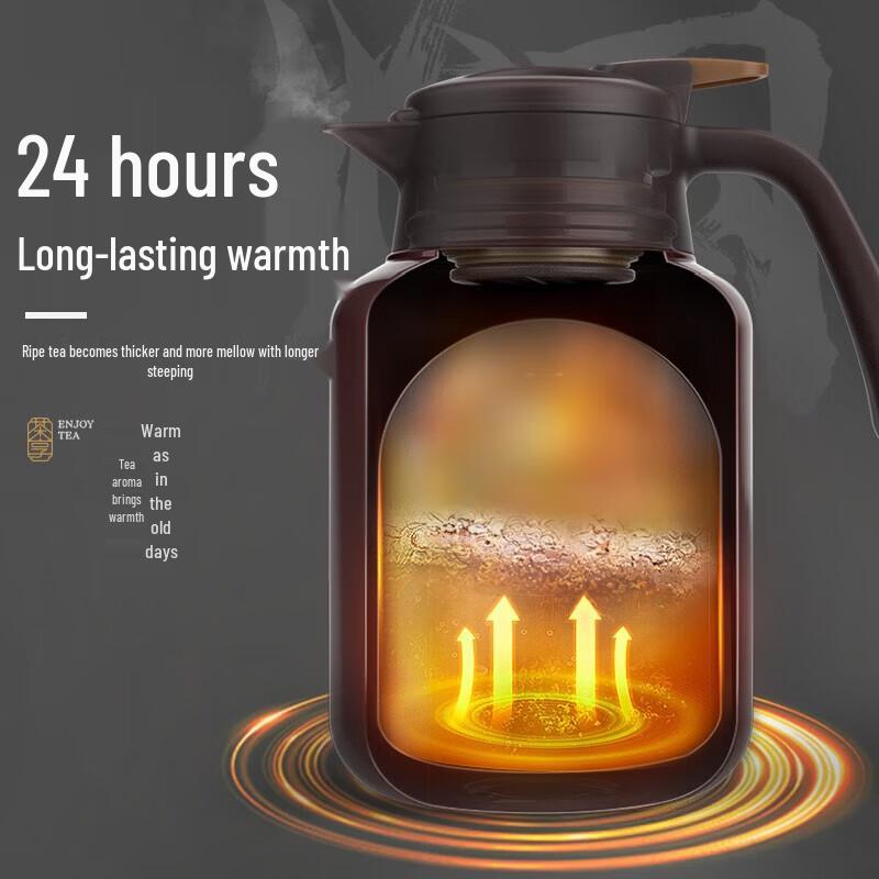 Supor 316L Stainless Steel Insulated Tea Pot
