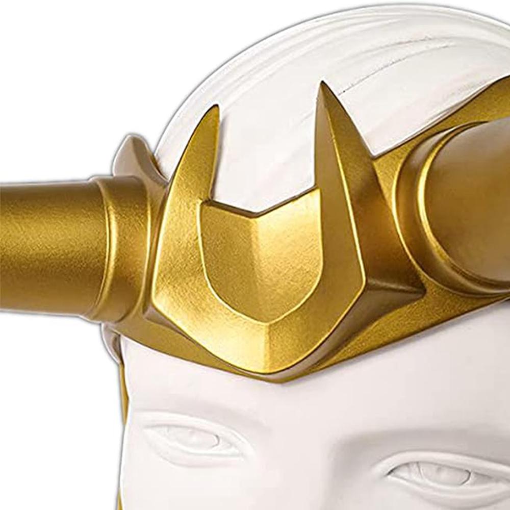Loki Headpiece Loki Crown Maska pro karnevalové noční kostýmy Příslušenství Rekvizity