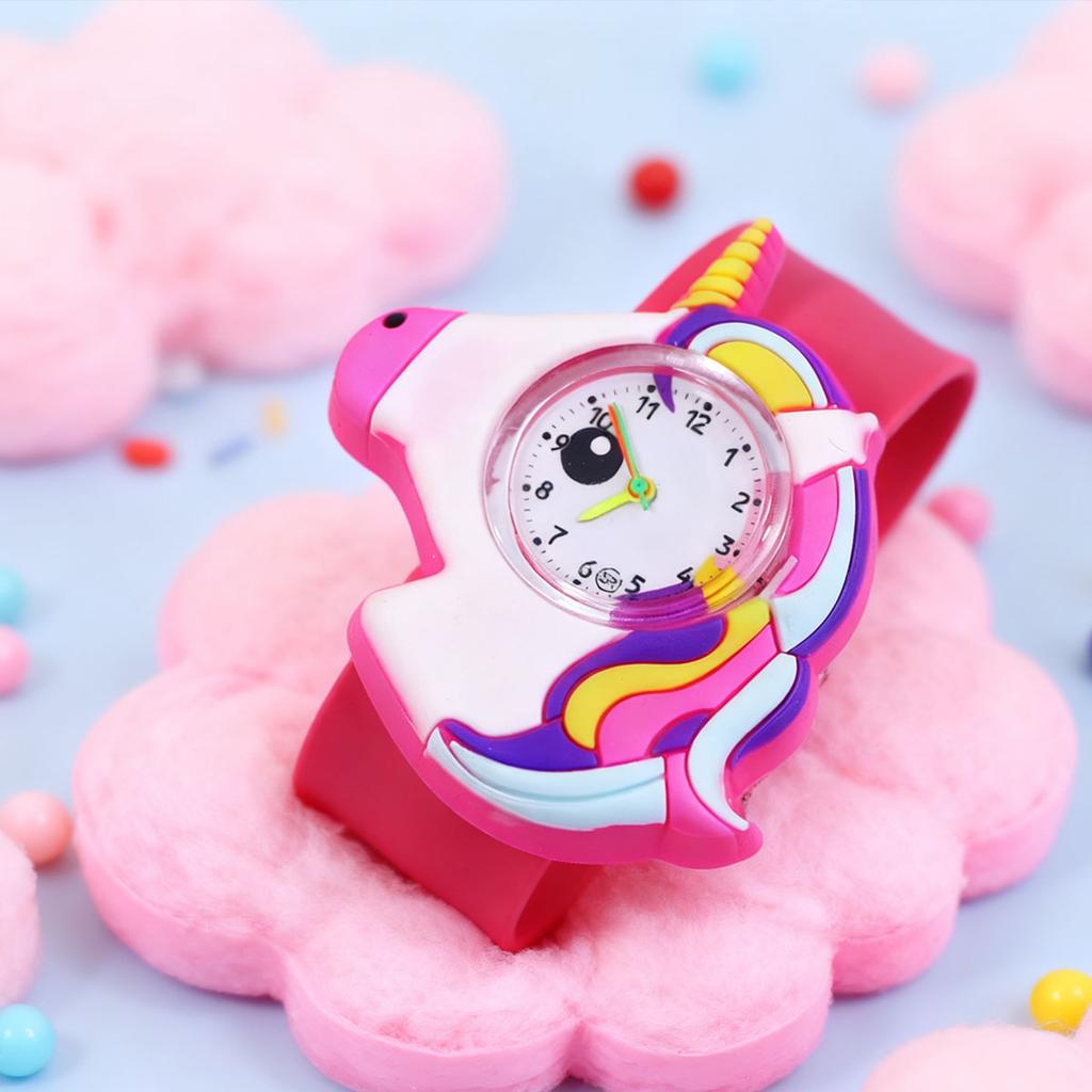 Cute Silicone Strap Children's Watch for Girls Cute Cartoon Quartz Watch for Boys and Girls Children's Watch for Boys and Girls