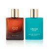 Fresh & Oud Eau De Parfum 100ml Balení po 2 kusech | Svěží & Bohatá vůně Oudu | Elegantní sada parfémů | Sofistikovaná vůně | Pro denní nošení i na zvláštní příležitosti