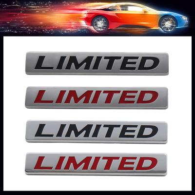 Metall 3D Limited Edition Aufkleber Auto Karosserie Emblem Badge Aufkleber JDM Aufkleber Tür Stoßstange Kofferraum Chrom Emblem Auto Styling Aufkleber
