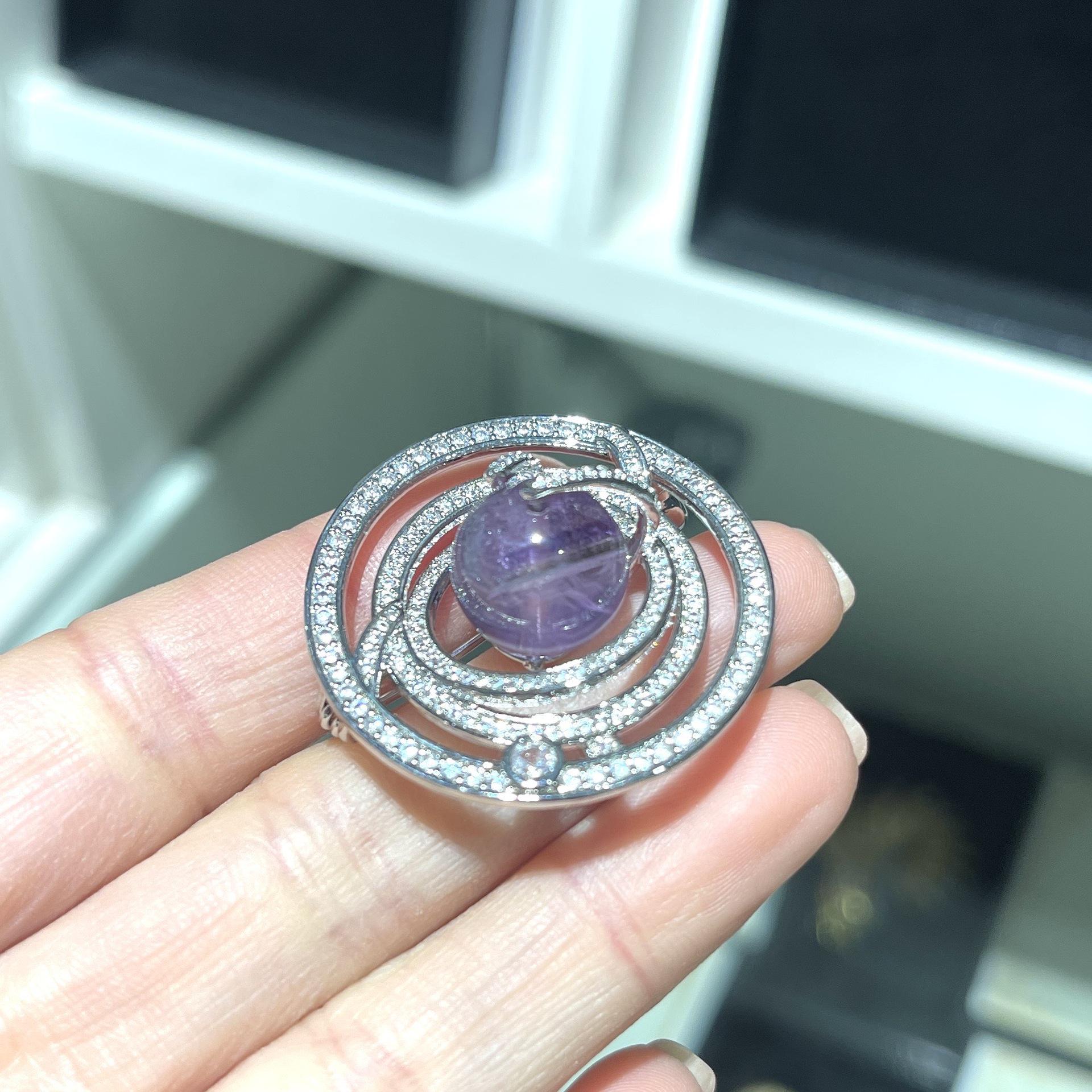 Luxurious Planet Charm Brooch – European  American Bestseller Series