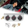 3 In 1 Car Triple Gauge Oil Pressure Water Temperature Current Instrument For Vehicle
