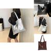 Stylish Large Capacity Women's Tote Bag 2024 New Fashion Casual Trendy Pu Shoulder Bag