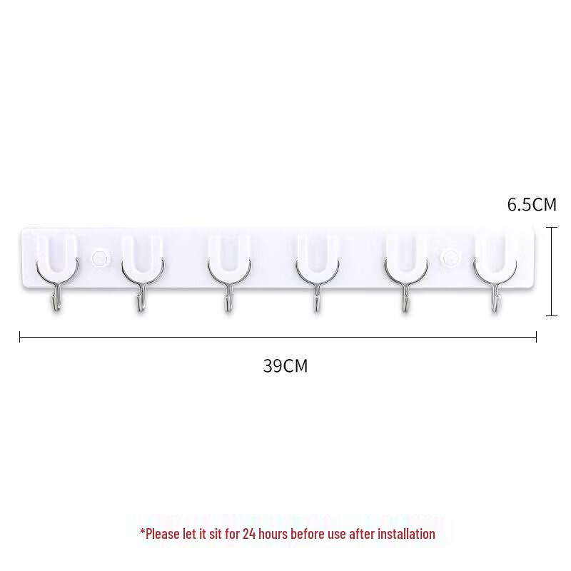 CHAHUA No-Drill Bathroom Door Hook Rack