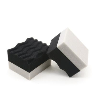 Car Polishing Waxing Sponge Applicator Car Detailing Hand Tire Wax Sponge High Density Foam Sponge For Auto