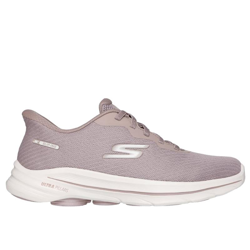 Skechers Zapatillas sin cordones Go Walk 8 - Nadia Moda Cómodas Simples Bonitas Casual Zapatillas para Mujer 125925-TPE