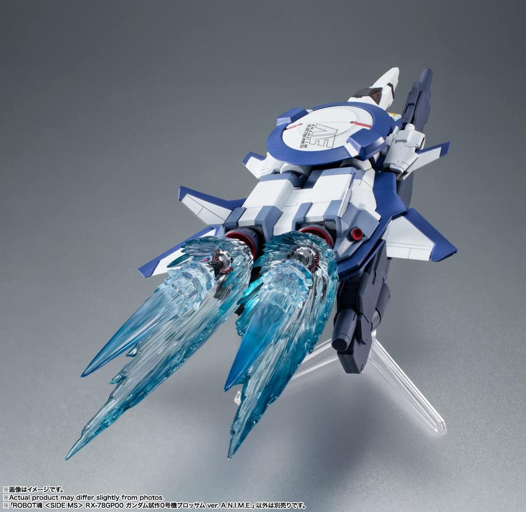 TAMASHII NATIONS ROBOT Spirits Mobile Suit Gundam 0083 with Phantom Bullet Gundam Prototype Unit 0 Blossom 125mm Painted Movable Figure [SIDE MS]