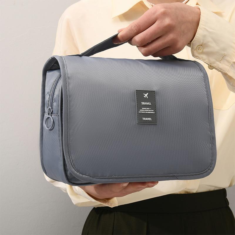 Large Capacity Travel Makeup Bag with Wet & Dry Separation
