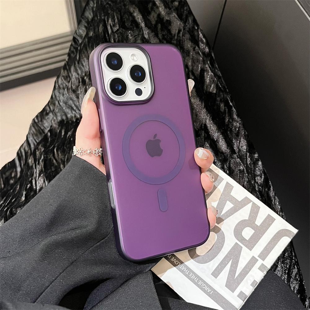 Matte Translucent Magsafe Magnetic Phone Case For iPhone 17 Air 16 15 Pro Max 14 Plus 13 12 11 Wireless Charge Shockproof Cover