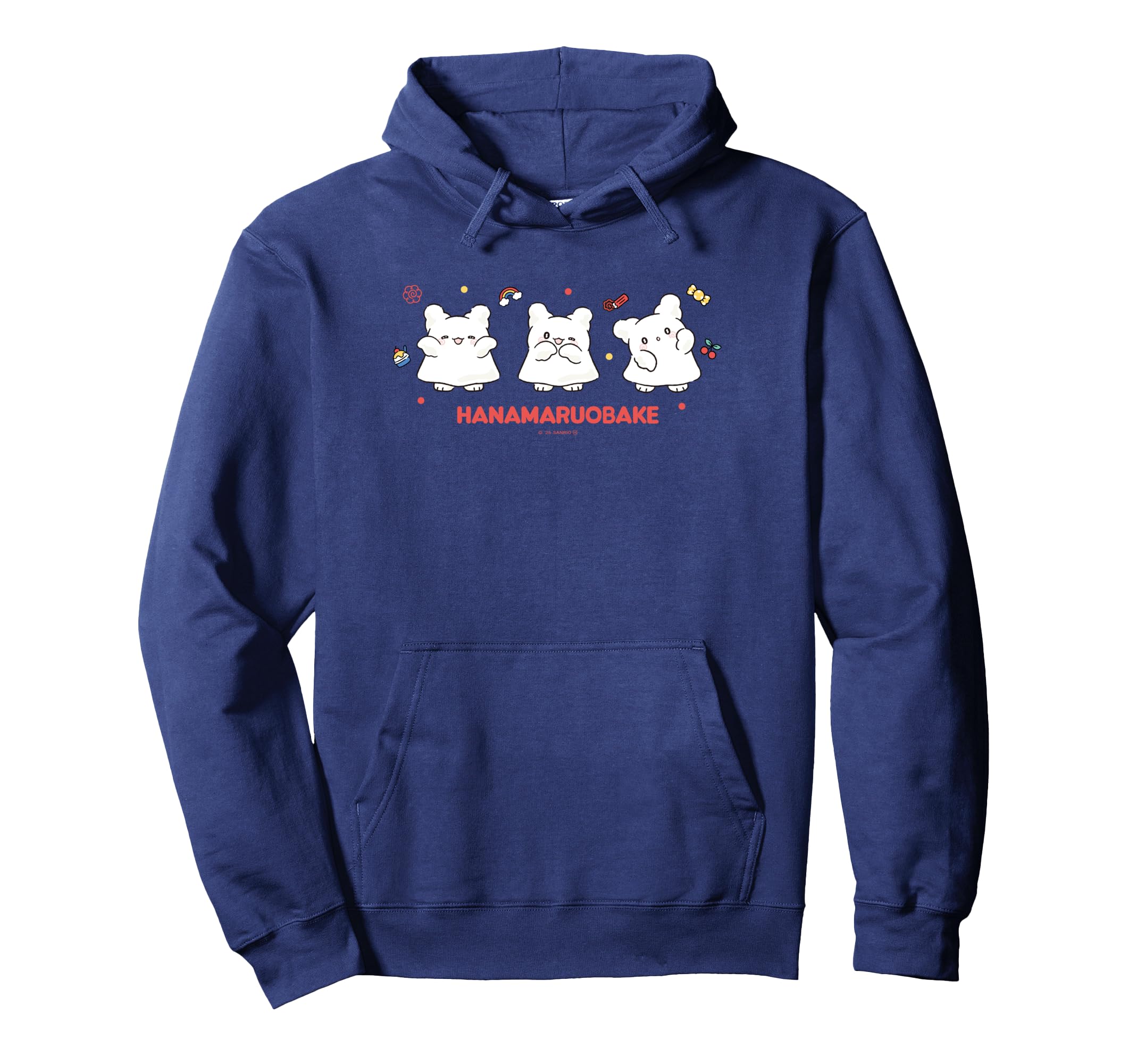 

Hanamaru Obake Standard Hoodie Side-by-Side синий