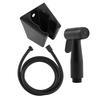 Handheld Bidet Sprayer Attachment for Kitchen Toilet Cleaning Black