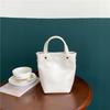 Soft Leather Bucket Bag Crossbody Large Capacity Handbag High Sense Fashion Versatile Shoulder Cylinder Bag Women