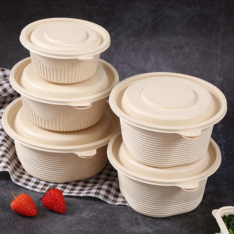 Yuexiang Biodegradable Corn Starch Round Takeout Containers