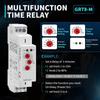 Portable Rail Mounted Time Relaying with Various Delay Functions Easy Setups for Efficient Equipment Management Use
