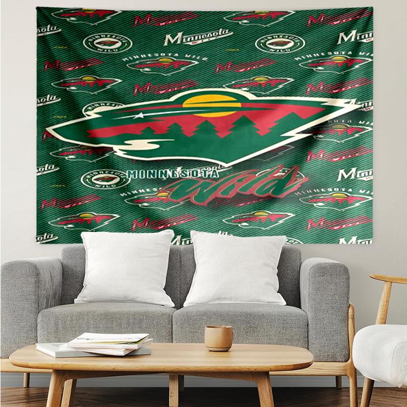 1PC Winnipeg Hockey Team Tapestry Accessories Playroom Tapestry, for Bedroom,Livingroom, dormitory Room Wall Decor Fan Birthday Gifts