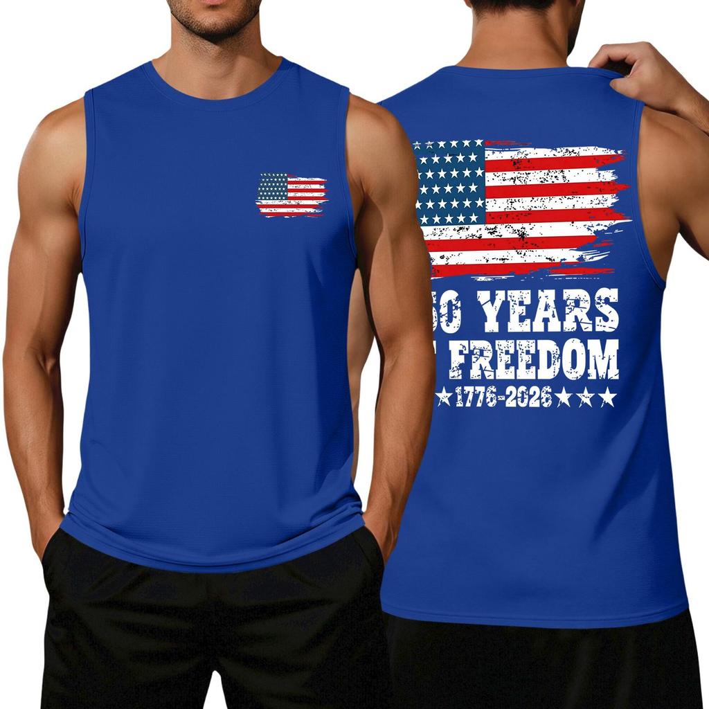 Camisas Patrióticas para Hombre del 4 de Julio USA Camisetas sin Mangas Musculares