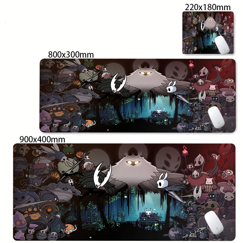 Hollow Knight Gaming Accessories Mouse Pad Office Laptop Cartoon Game Cabinet Mousepad Pc Anime Cute Hd Table Mat Large Carpet