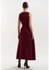 European & American Women's Elegant Solid Color Long Dress - New Fashion, Sophisticated Style.