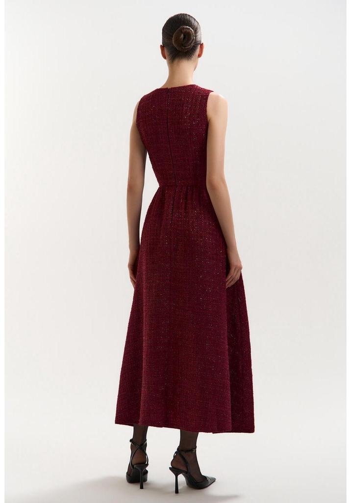 European & American Women's Elegant Solid Color Long Dress - New Fashion, Sophisticated Style.