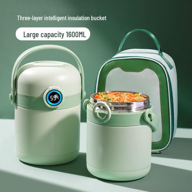 Naijiang 3-Layer Stainless Steel Insulated Lunch Box