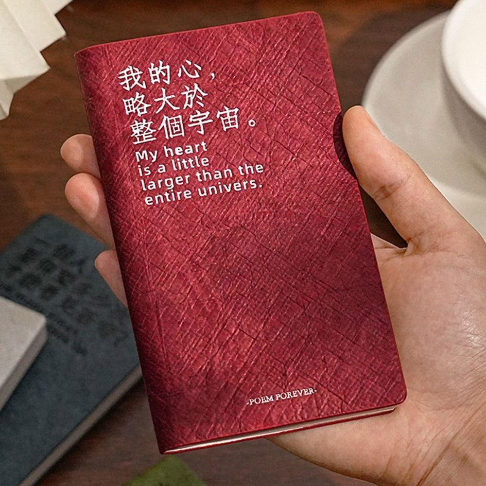 Thicken Paper Agenda Book Mini Journal Notepads Durable Memo Book Stationery Gift
