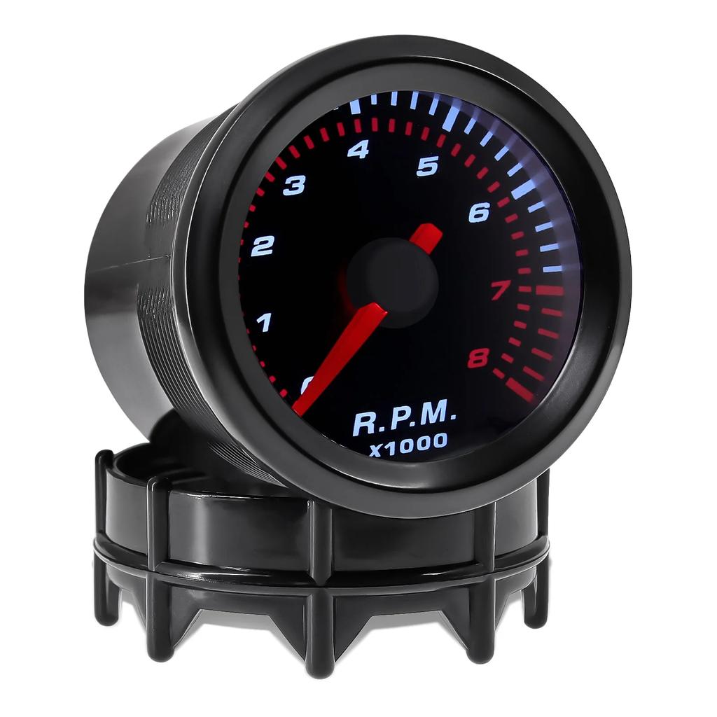Universal 12V 2" 52MM Car Gauge Water Temp 40-120℃ Oil Temperature Boost PSI BAR Oil Pressure 0-100PSI Voltmeter Vacuum Gauge