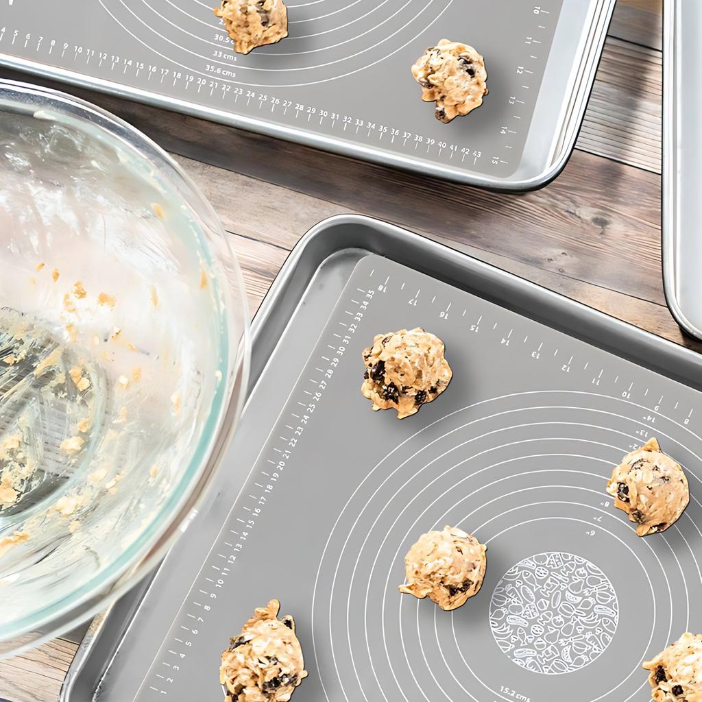 Large Silicone Table Mat Baking Cooking Kitchen Pad