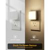 JandCase Night Lights Plug Into Wall 2Pack,Plug In Night Light Dusk-to-Dawn