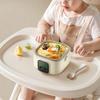 500ML Electric Food Ht Bowl, Fast Hting, Insulated Stainless Steel Electric Lunch Box, Portable Food Grade Container at
