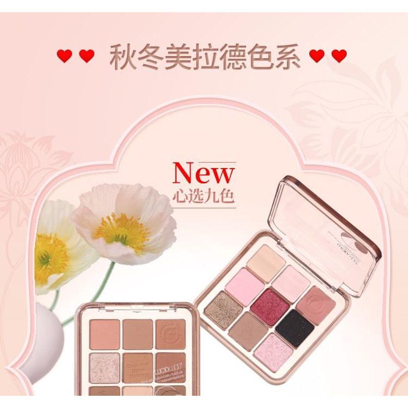 WODWOD - Inspirational Heartbeat 9-Color Eyeshadow - 3 Types