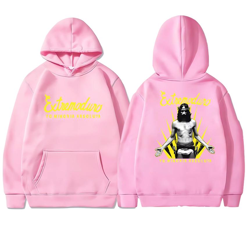 New In Rock Band EXTREMODURO Tour 2025 Graphics Hoodie Men Women Vintage Hip Hop Streetwear Unisex Fleece Long Sleeve Sweatshirt