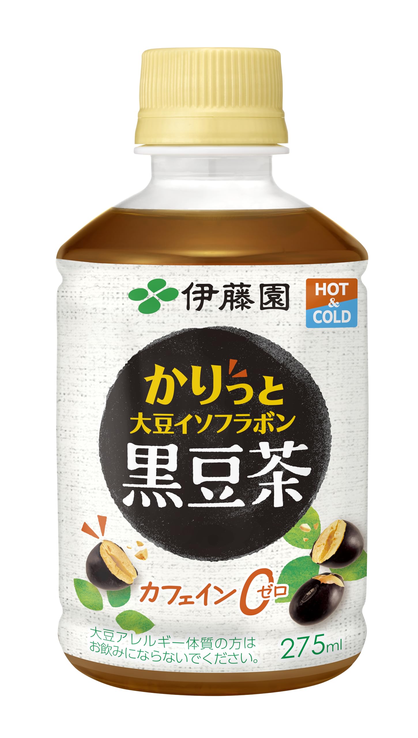 Itoen Crispy Soy Isoflavone Black Bean Tea 275ml x 24 bottles (PET bottle, microwaveable)