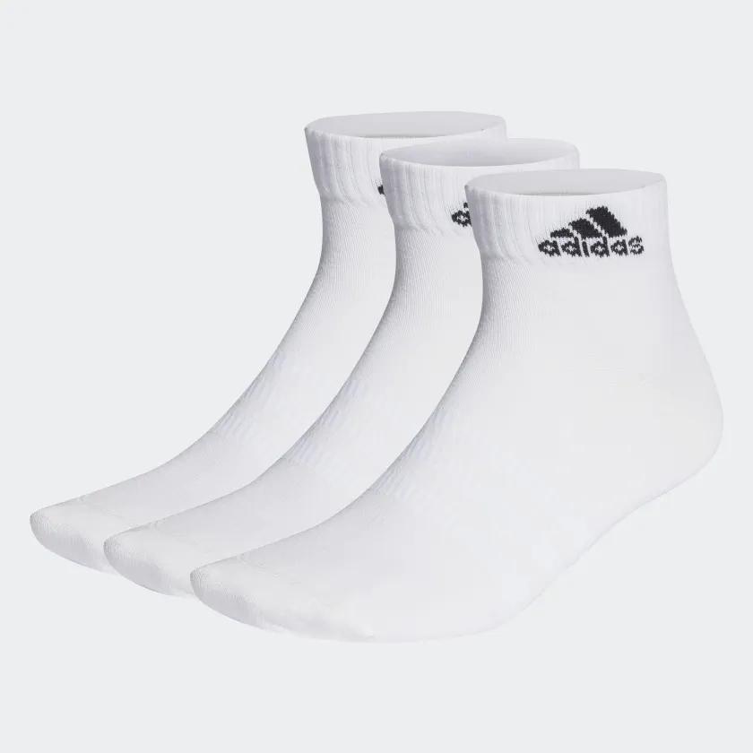 Y9955 Adidas Socks Thin And Light Ankle Socks White Size 34-37